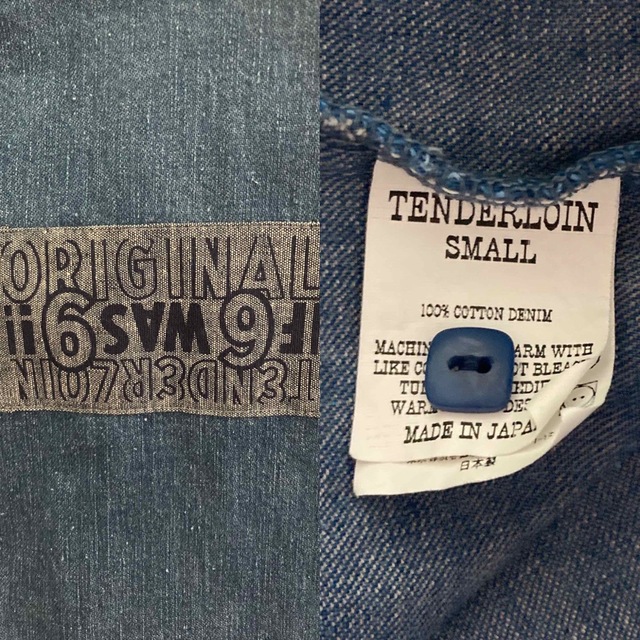 TENDERLOIN(テンダーロイン)の新品未使用 20SS テンダーロイン 半袖 デニム シャツ メンズのトップス(シャツ)の商品写真