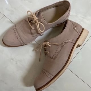 コールハーン(Cole Haan)のコールハーン　レザーレースアップシューズ　6 1/2(ローファー/革靴)