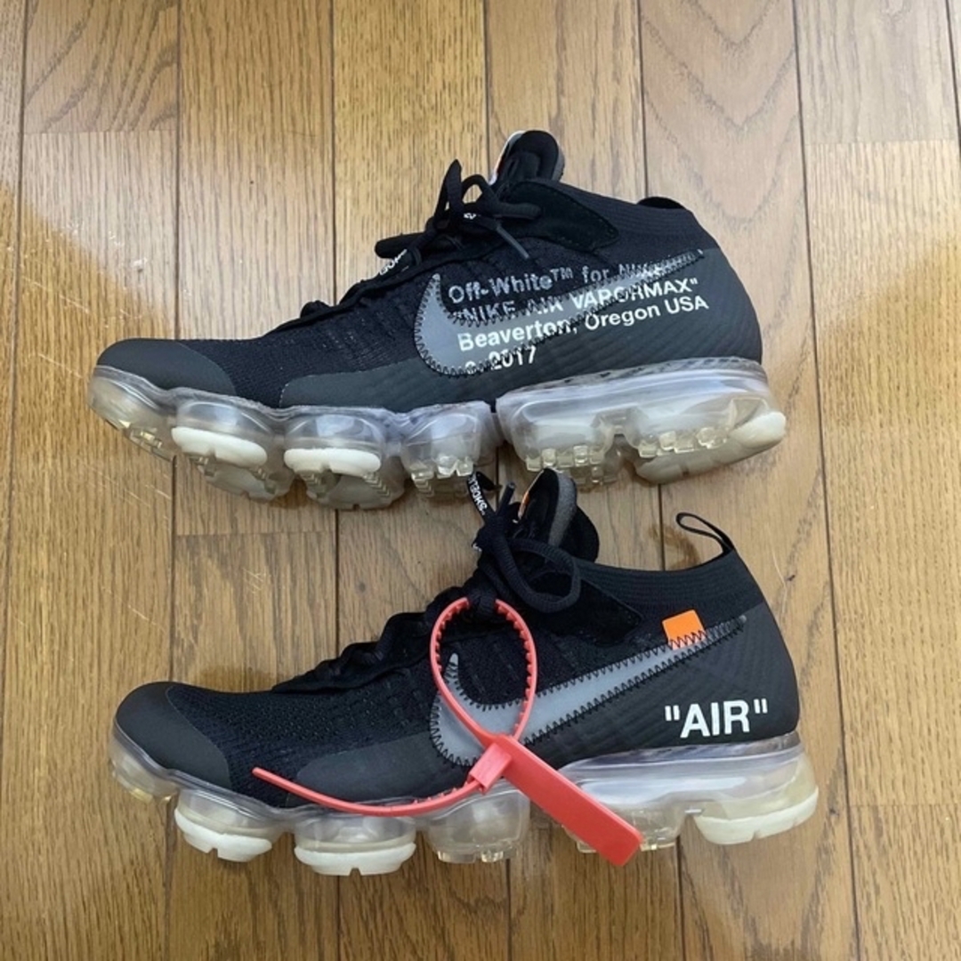 【値下】【美品】THE10 OFF-WHITE NIKE AIRVAPORMAX