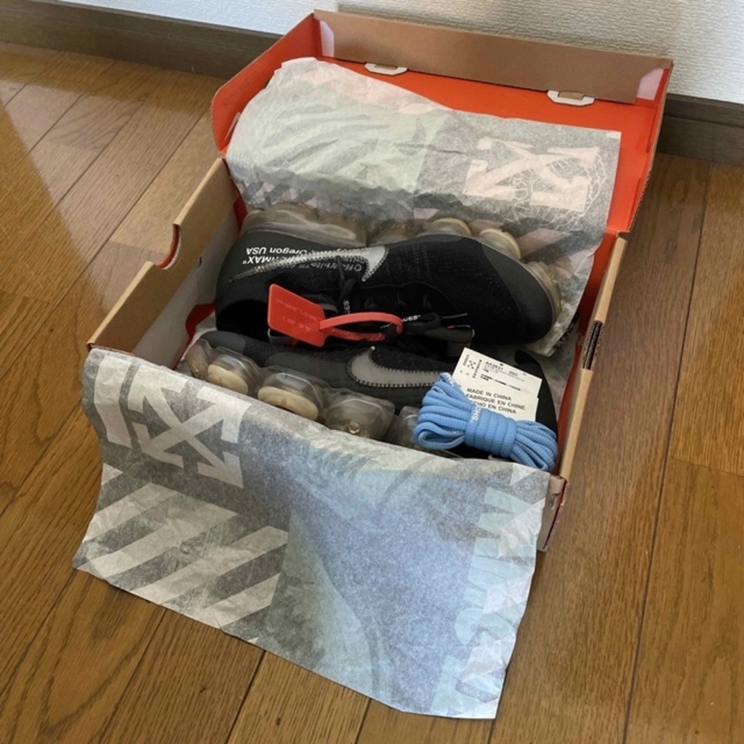 【値下】【美品】THE10 OFF-WHITE NIKE AIRVAPORMAX