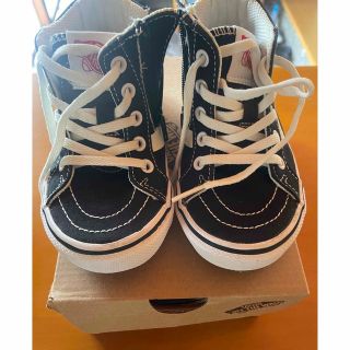 ヴァンズ(VANS)のVANS SK8-HI  V38CJ　BLACK/BLACK 17cm(スニーカー)