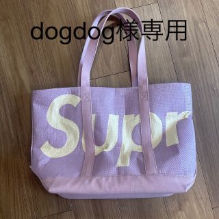 シュプリーム(Supreme)のdogdog様専用Supreme ◆ラフィアトートバッグ　20SS (トートバッグ)