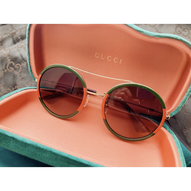 新品同様・未使用】GUCCIサングラス超美品 素敵でユニークな www
