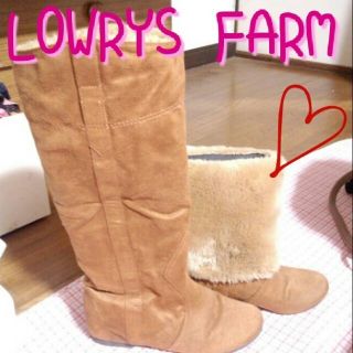 ローリーズファーム(LOWRYS FARM)のローリーズ＊2wayファーロングブーツ(ブーツ)