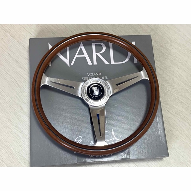 オンラインストア公式 希少【NARDI Classic】36.5Φ ウッドステアリング
