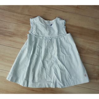 プチバトー(PETIT BATEAU)のPETIT BATEAU®︎ 18m 81cm ワンピース(ワンピース)