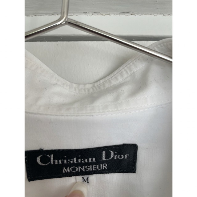 Christian Dior(クリスチャンディオール)のChristian Dior ディオール　シャツ　白　メンズ　M メンズのトップス(シャツ)の商品写真