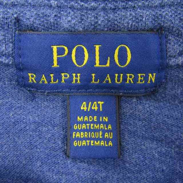 POLO RALPH LAUREN - ポロ・ラルフローレン デニム風 長袖ポロシャツ ...