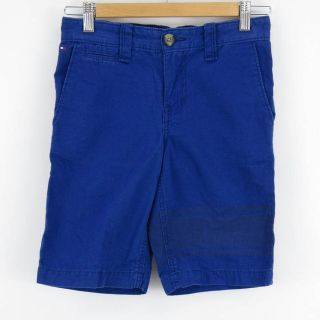 トミーヒルフィガー(TOMMY HILFIGER)のトミーヒルフィガー ショートパンツ ハーフパンツ 半ズボン ボトムス 138-155相当 キッズ 男の子用 10サイズ ブルー TOMMY HILFIGER(パンツ/スパッツ)