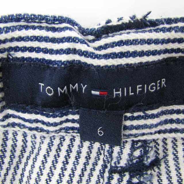 TOMMY HILFIGER(トミーヒルフィガー)のトミーヒルフィガー ヒッコリーデニムパンツ ストレート ボトムス 114-119相当 キッズ 男の子用 6サイズ ブルー TOMMY HILFIGER キッズ/ベビー/マタニティのキッズ服男の子用(90cm~)(パンツ/スパッツ)の商品写真