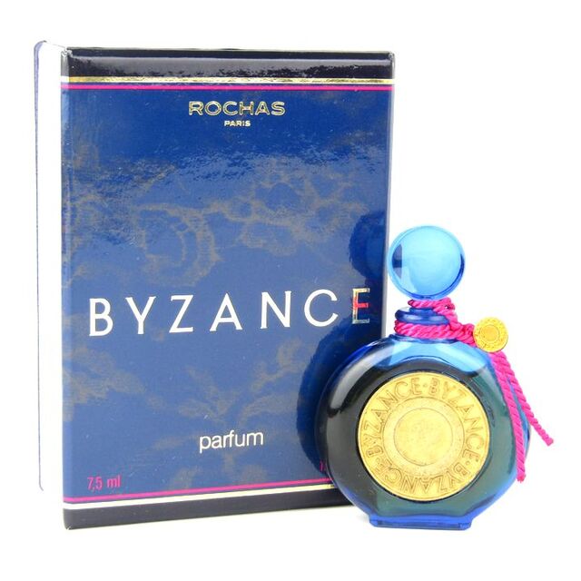 ロシャス ミニ香水 ビザーンス BYZANCE パルファム parfum 未開栓 未使用 フレグランス 若干汚れ有 レディース 7.5mlサイズ Rochas