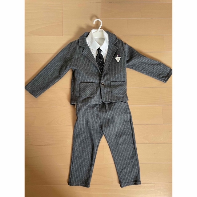 子ども　フォーマル　110 キッズ/ベビー/マタニティのキッズ服男の子用(90cm~)(ジャケット/上着)の商品写真