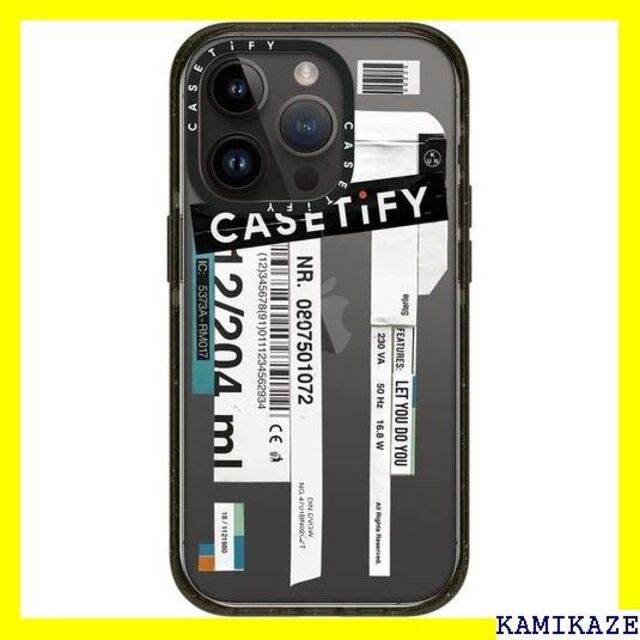 ☆ CASETiFY インパクト iPhone 14 Pr ブラック 1573 値引きする