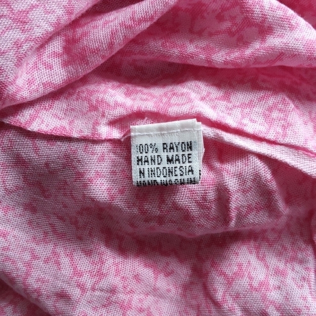 ハイビスカス パレオ ピンク色 レディースの水着/浴衣(その他)の商品写真