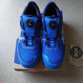 asics - 新品 限定 アシックス 安全靴 ウィンジョブ CP209 BLUE BOAの