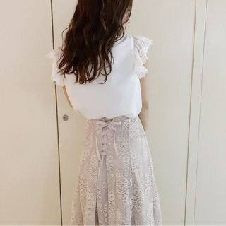 再値下げ【新品タグ付き】EVELYN LACE SKIRT