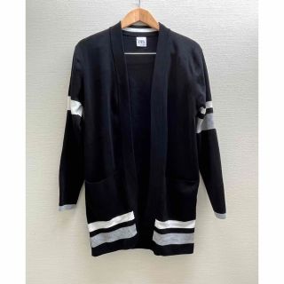 ザラ(ZARA)のザラ　カーディガン　S M ボーダー(カーディガン)