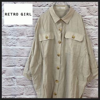 レトロガール(RETRO GIRL)のRETROGIRL タグ付き　シャツ　ブラウス レディース　[ M ](シャツ/ブラウス(長袖/七分))