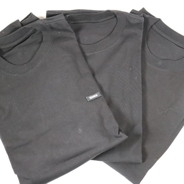 貴重　未着用　ENNOY エンノイ　『3PACK T-SHIRTS 』BLACK