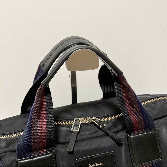 極美品✨ポールスミス ビジネスバッグ 2way アーティストストライプ