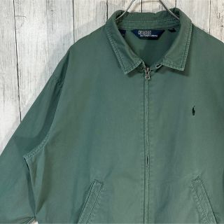ポロラルフローレン ブルゾン(メンズ)(グリーン・カーキ/緑色系)の ポロラルフローレン ブルゾン(メンズ)(グリーン・カーキ/緑色系)の