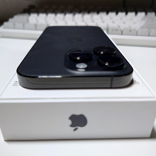 iPhone14 Pro 128GB 美品 SIMフリー 黒 スマホ/家電/カメラのスマートフォン/携帯電話(スマートフォン本体)の商品写真