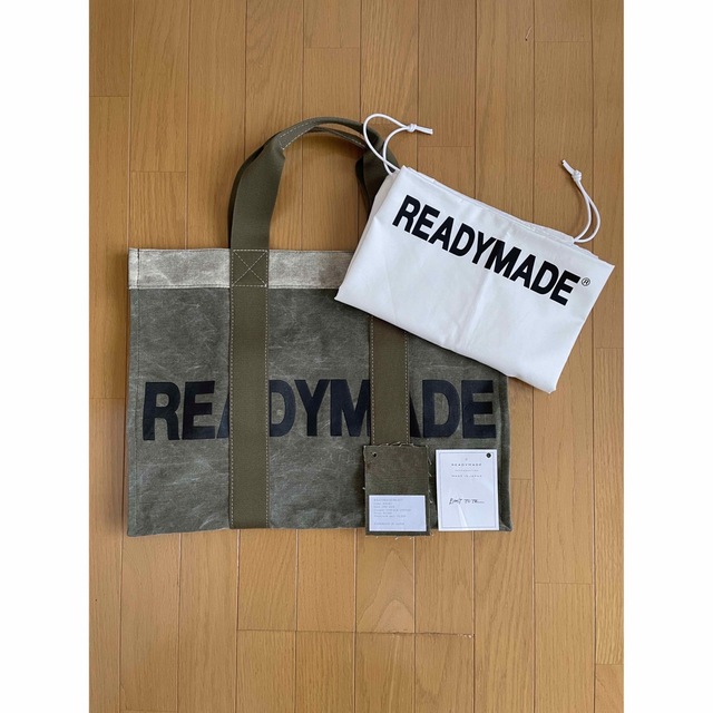 最安値に挑戦】 READYMADE - READYMADE EASY TOTE LARGE トートバッグ