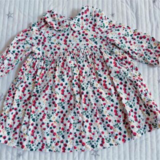 プチバトー(PETIT BATEAU)の【杏様専用】秋服春服 プチバトー 18m/80cm ワンピース (ワンピース)