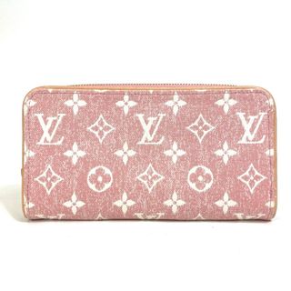 ルイヴィトン(LOUIS VUITTON)のルイヴィトン LOUIS VUITTON ジッピーウォレット M81182 モノグラムデニム ラウンドファスナー 長財布 モノグラムデニム ピンク(財布)