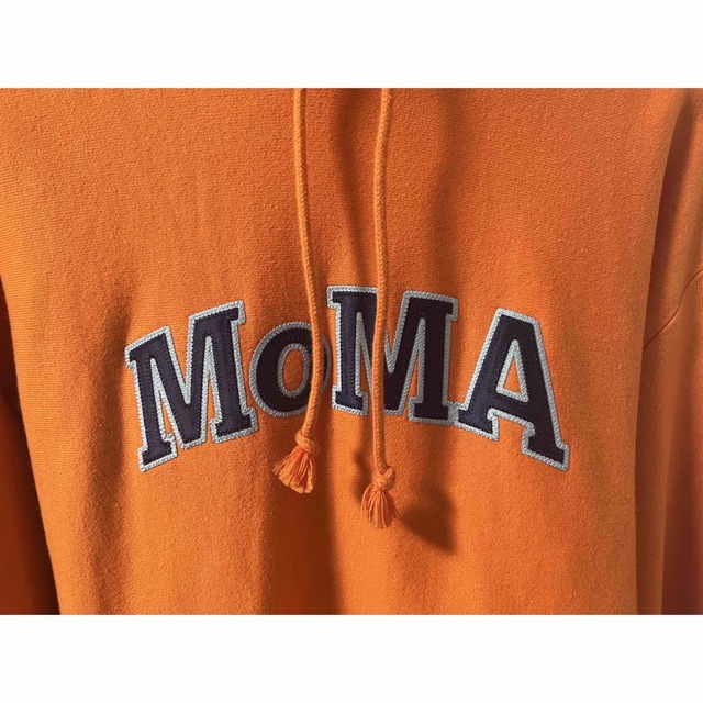 Champion フーディー MoMA Edition オレンジ M 2