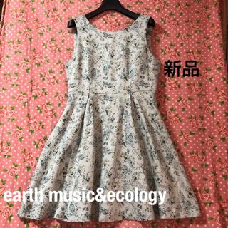 アースミュージックアンドエコロジー(earth music & ecology)の♪SALE☆新品秋物☆earth music&ecology☆可愛いワンピース☆(ミニワンピース)