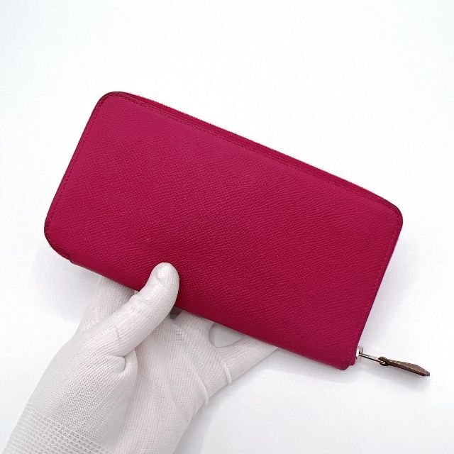 ◇エルメス◇ヴォーエプソン/アザップロングシルクイン/長財布/刻印:C