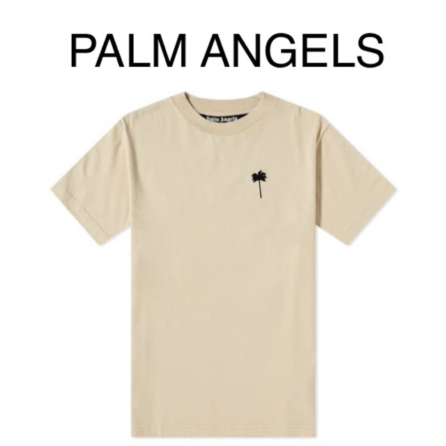 PALM ANGELS パームツリーTシャツ ベージュ L 【ポイント10倍】 www