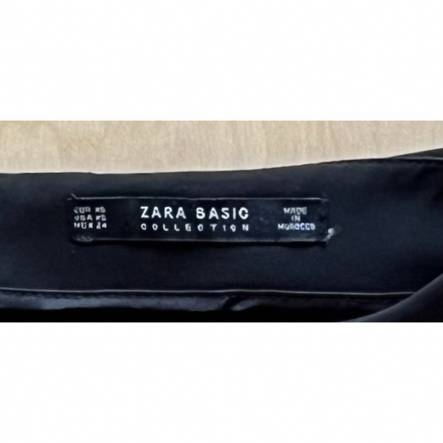 ZARA(ザラ)のZARAベーシック 黒ミニスカート レディースのスカート(ミニスカート)の商品写真