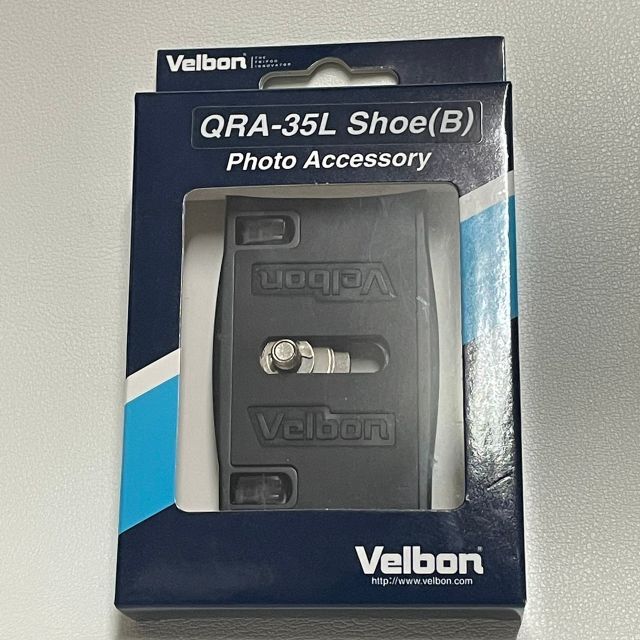 Velbon(ベルボン)のVelbon ( ベルボン ) QRA-35L スペア クイックシュー ブラック スマホ/家電/カメラのカメラ(その他)の商品写真