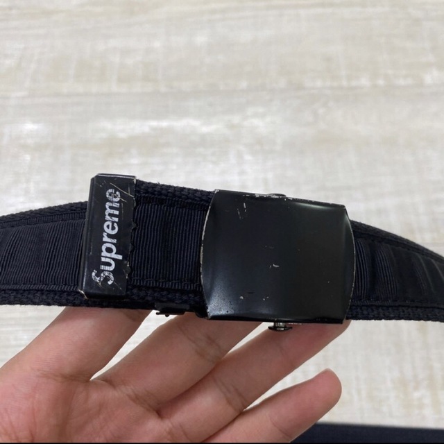 Supreme(シュプリーム)のSupreme 10ss ガチャベルト web belt black ベルト 黒 メンズのファッション小物(ベルト)の商品写真