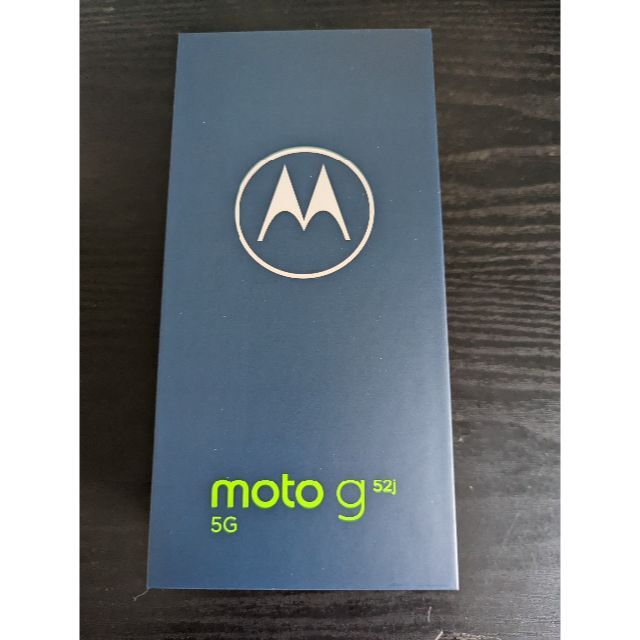 スマートフォン本体Motorola モトローラ SIMフリー moto g52j（色：ブラック）