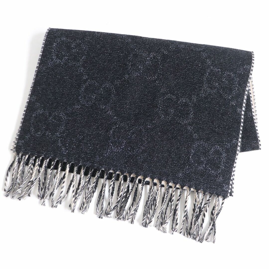 Gucci - 極美品□GUCCI/グッチ 727724 GG総柄 メタリックファイバー
