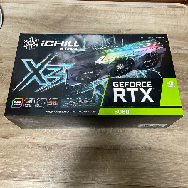 PCパーツRTX3080 INNO3D ichiLL X3