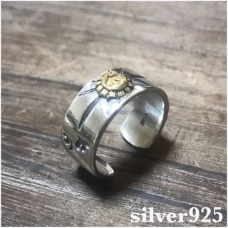 silver925 イーグルコイン 平打ち リング (リング(指輪))