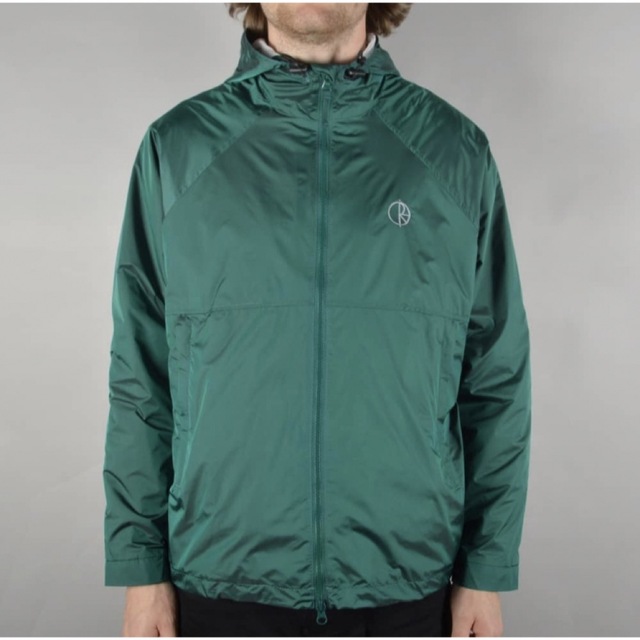 POLAR SKATE CO.(ポーラースケートカンパニー)のポーラスケート POLAR SKATE CO OSKI JACKET GREEN メンズのジャケット/アウター(ナイロンジャケット)の商品写真