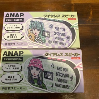 アナップ(ANAP)のANAP FASHIONISTA スピーカー  2種セット(スピーカー)