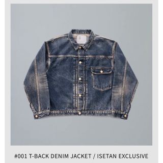 リーバイス(Levi's)の伊勢丹限定 new manual 001 T-BACK DENIM JACKET(Gジャン/デニムジャケット)