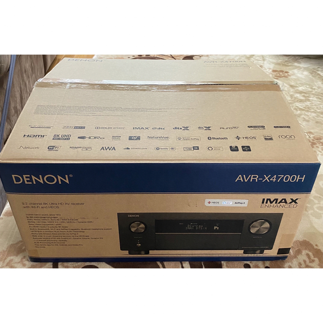 未使用品 Denon サラウンドレシーバー AVアンプ AVR-X4700H