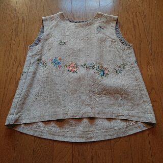 専用！45Ｒ ギマツイード刺繍キャミソール