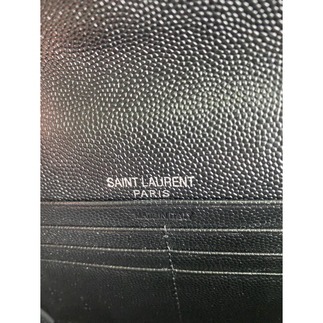 柔らかい 長財布 Saint Laurent サンローラン モノグラム フ