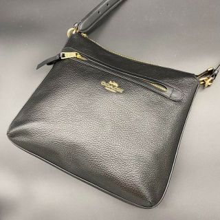 コーチ(COACH)の【未使用に近い】4823 本革 PVC ショルダーバッグ　クロスボディ　斜めがけ(ショルダーバッグ)