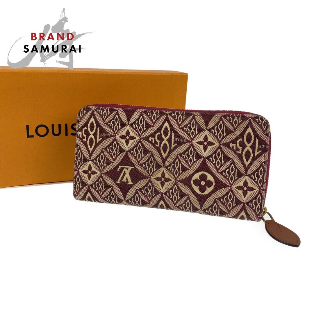 初回限定 LOUIS VUITTON ルイヴィトン モノグラム ジャガード ジッピー