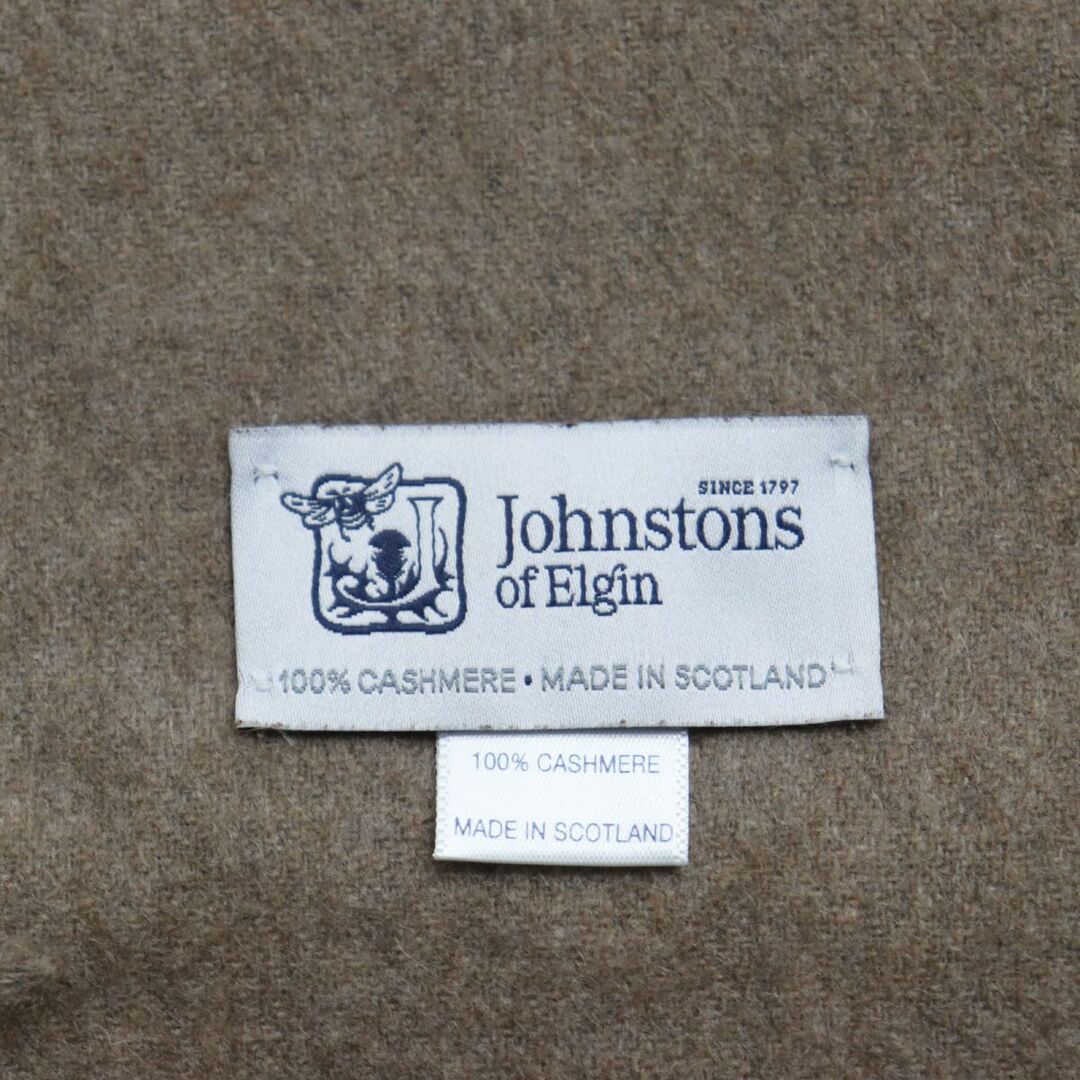 極美品○Johnstons of Elgin ジョンストンズ カシミヤ100% 大判