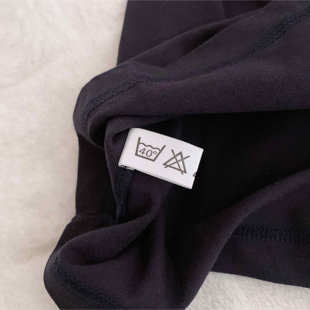 Burberry バーバリー ベアモチーフ くまさんコットンTシャツ ネイビー